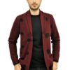 Garnet polka dot knitted cardigan MARTINI