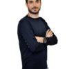 Blue knitted T-shirt MAN2MAN