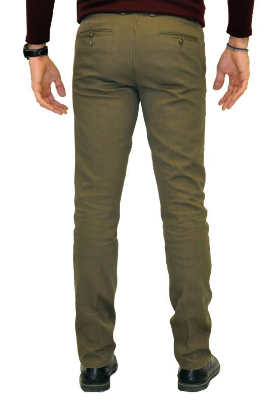 Olive green winter cotton trousers NYT