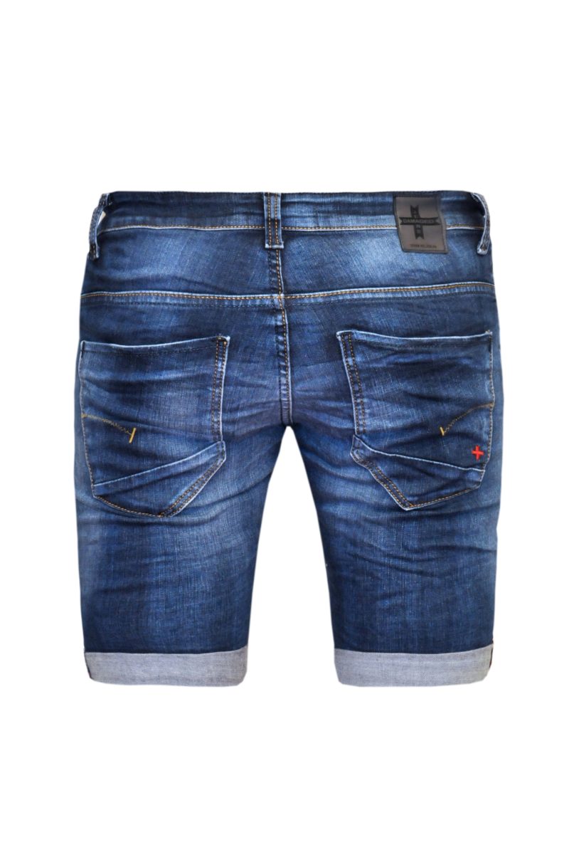 Blue jean shorts DAMAGED